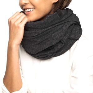 Lululemon Vinyasa Scarf Herringbone Heathered Black